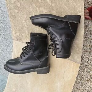 Street & Steel Heritage Women's Boots Black Leather Size 8